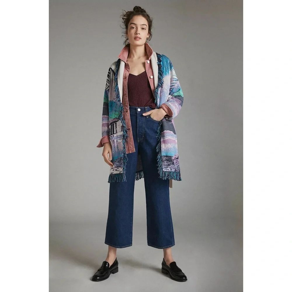 Anthropologie Moira Fringed CardiganAldomartins